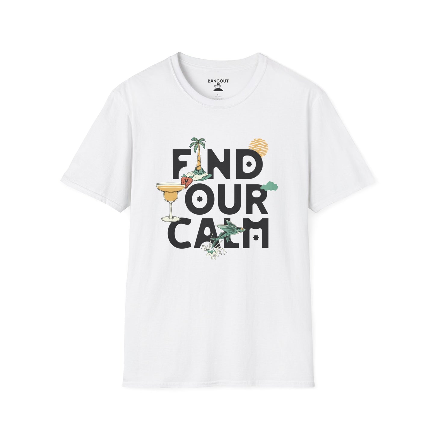 FIND OUR CALM Softstyle T-Shirt