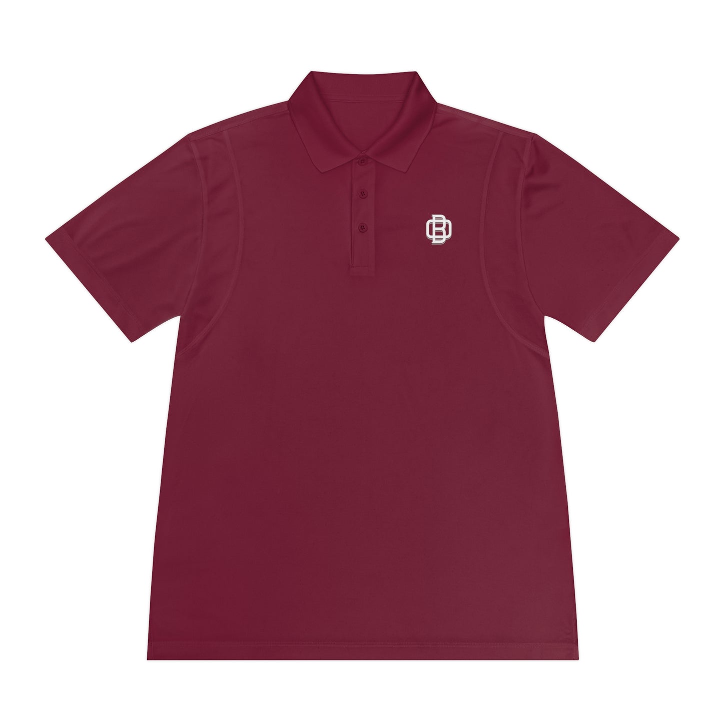 B.O logo Men's Sport Polo Shirt