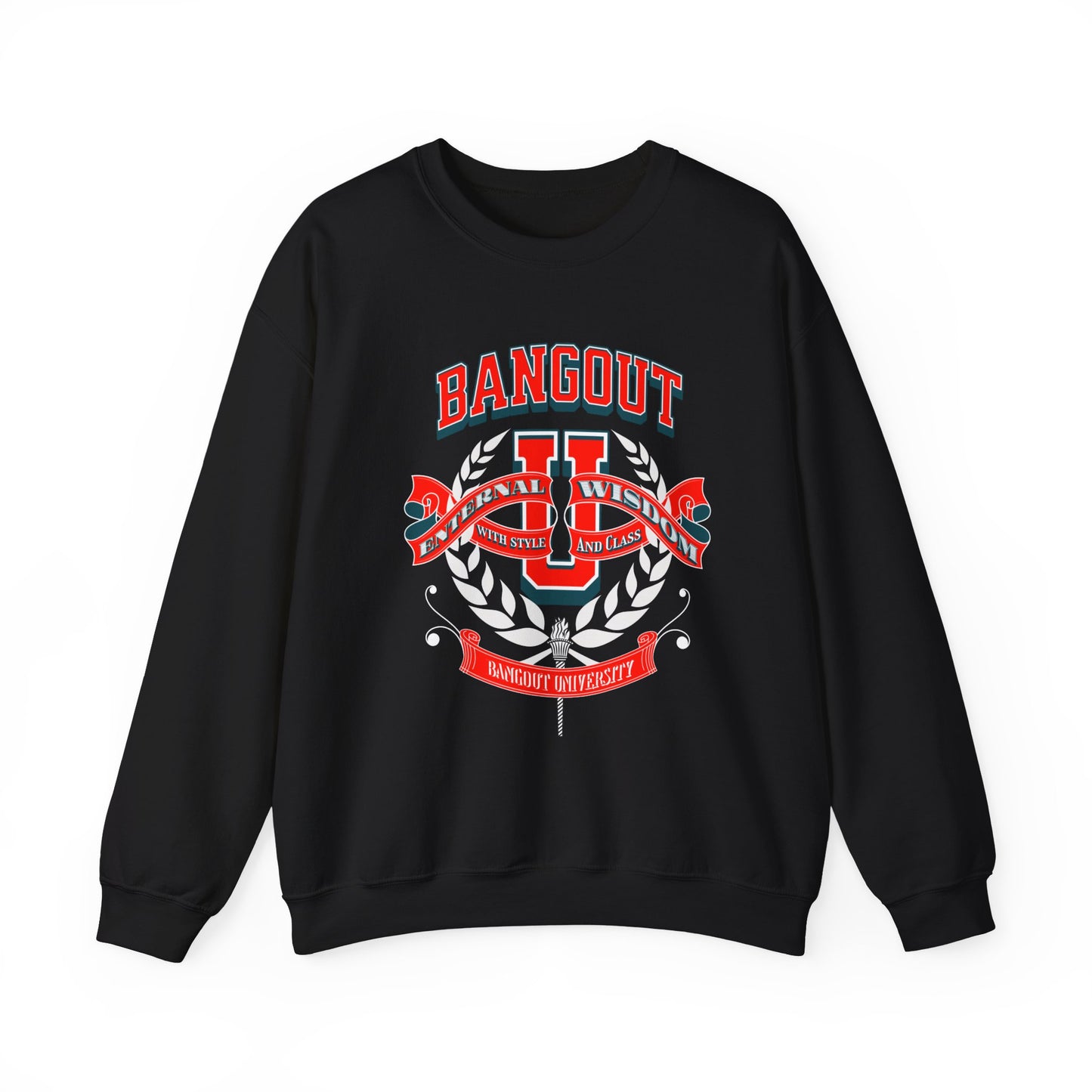 BangOut University Unisex Heavy Blend™ Crewneck Sweatshirt