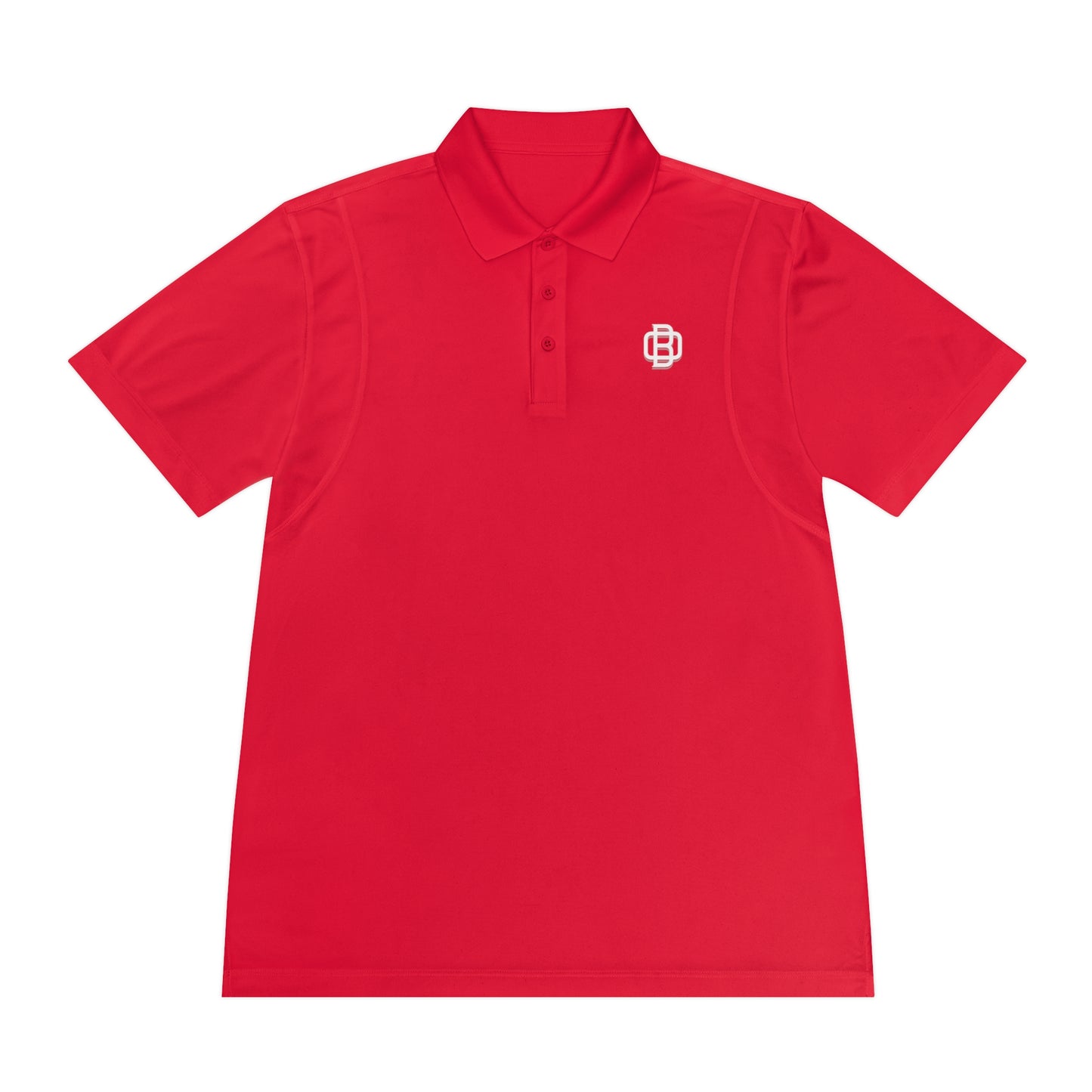 B.O logo Men's Sport Polo Shirt