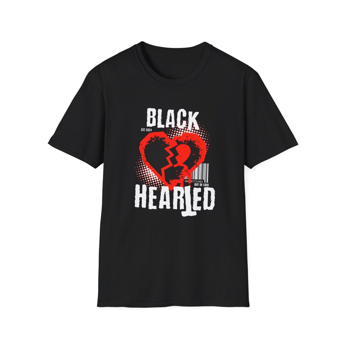 Cracked Heart Softstyle T-Shirt