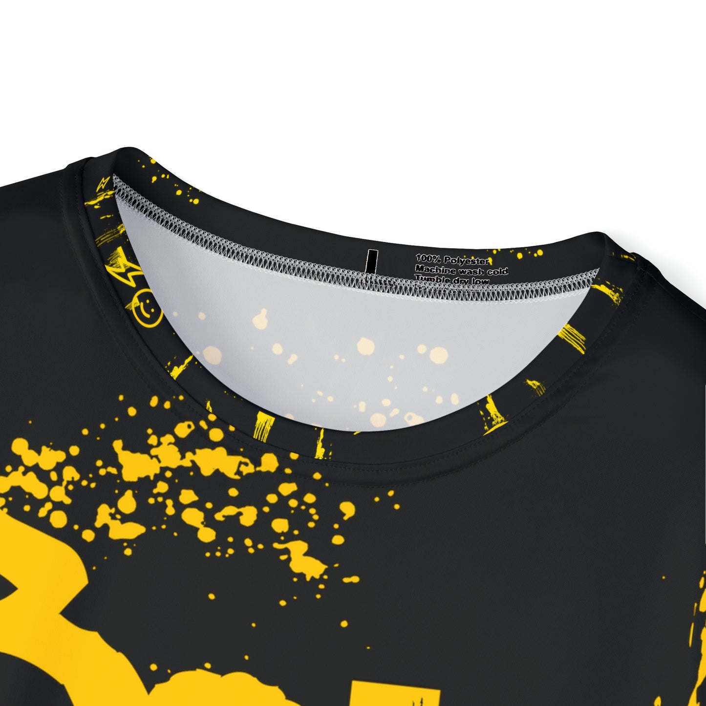 BangOut Yellow Smiley Sports Jersey (AOP)